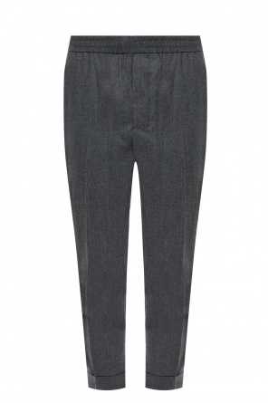 Trousers with cuffed hem, zdjęcie 1 Trousers with cuffed hem od Ami Alexandre Mattiussi
